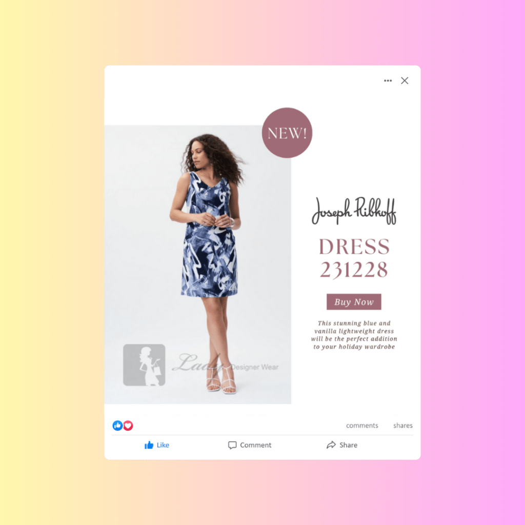 Online Ladies Fashion&nbsp;Retailer